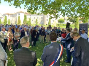 L'assistance était nombreuse dans le parc Vesunna