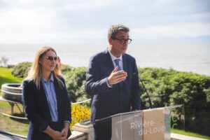 Marion Favard, Adjointe de quartier à la participation des jeunes et aux jumelages et Rodolphe Delcros, Maire-adjoint délégué à la culture à la Ville de Périgueux