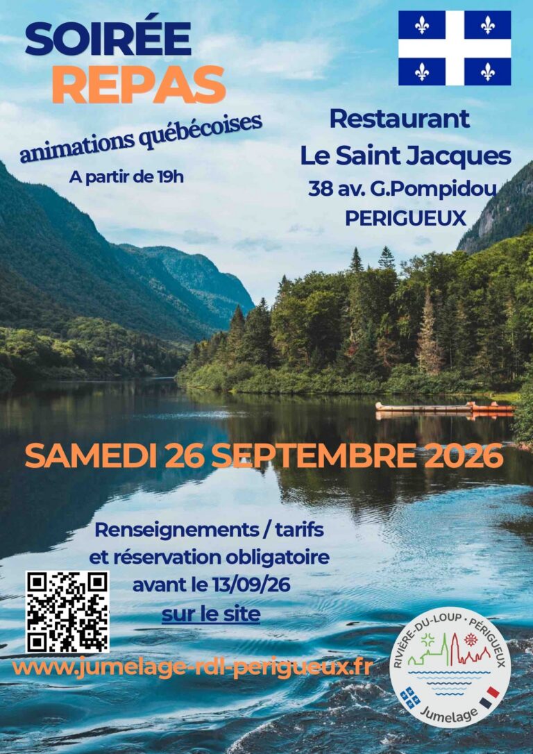 Renseignements sur www.jumelage-rdl-perigueux.fr/